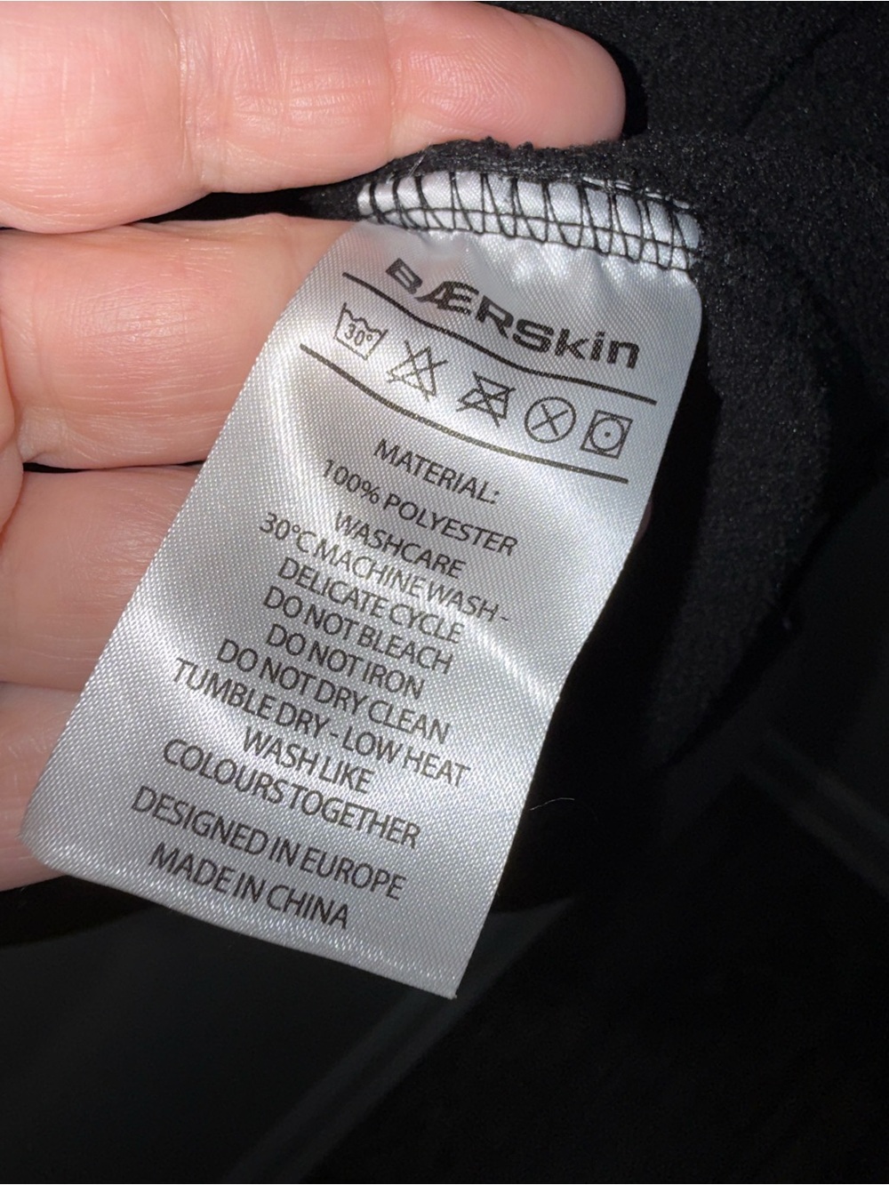 Baerskin Tactical Women's Fem 4.0 Full Zip Fleece Hoodie-Black-Size Large - Picture 6 of 9